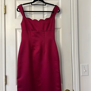 Gorgeous gorgeous vintageeee formal deep pink dress :)